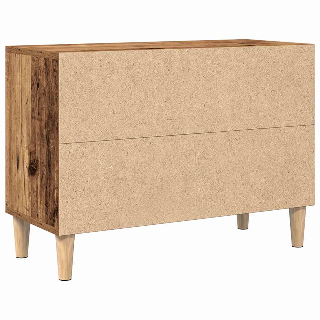 TV-skab Gammelt træ 69,5 x 30 x 50 cm Konstrueret træ