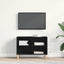TV-skab Sort eg 69,5 x 30 x 50 cm Konstrueret træ
