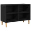TV-skab Sort eg 69,5 x 30 x 50 cm Konstrueret træ