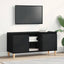 TV-skab Sort eg 102 x 35 x 50 cm Konstrueret træ