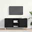 TV-skab Sort eg 102 x 35 x 50 cm Konstrueret træ