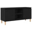 TV-skab Sort eg 102 x 35 x 50 cm Konstrueret træ