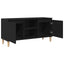 TV-skab Sort eg 102 x 35 x 50 cm Konstrueret træ