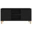 TV-skab Sort eg 102 x 35 x 50 cm Konstrueret træ