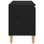 TV-skab Sort eg 102 x 35 x 50 cm Konstrueret træ