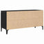 TV-skab Sort eg 102 x 35 x 50 cm Konstrueret træ