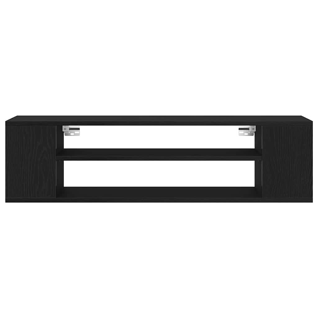 TV-skab Sort eg 100 x 30 x 26,5 cm Konstrueret træ