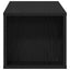TV-skab Sort eg 100 x 30 x 26,5 cm Konstrueret træ