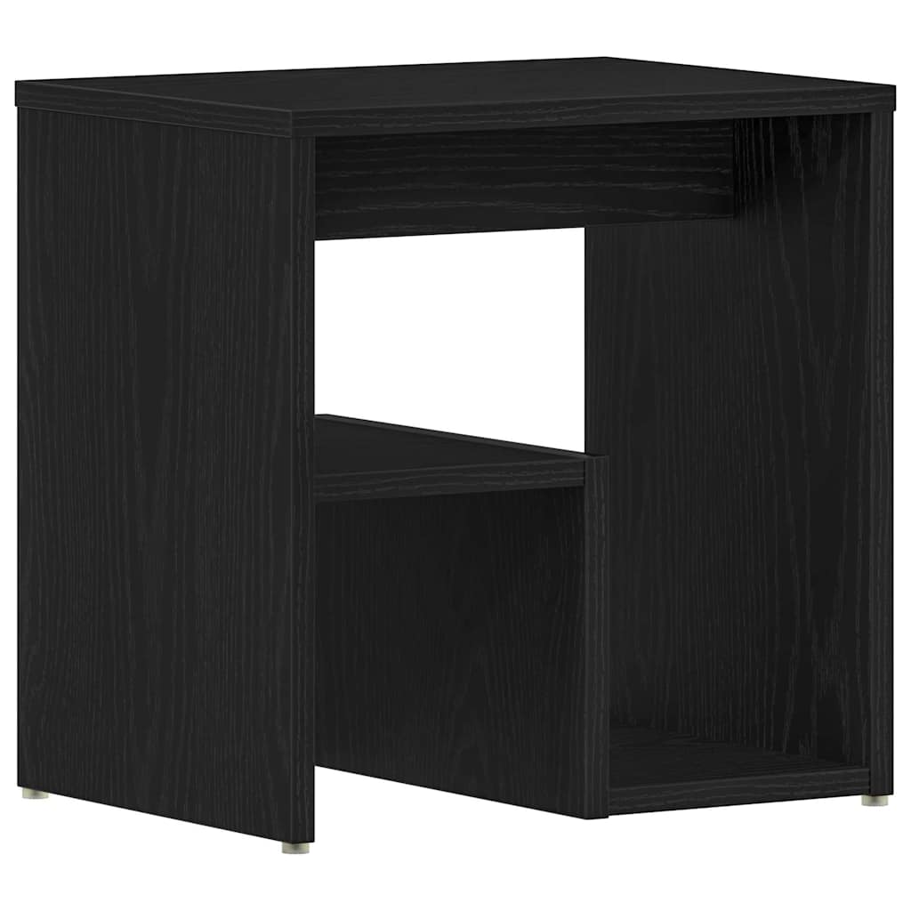 Natskab 2 pcs Sort eg 40 x 30 x 40 cm Konstrueret træ