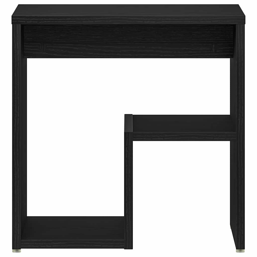 Natskab 2 pcs Sort eg 40 x 30 x 40 cm Konstrueret træ