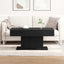 Sofabord Sort eg 96 x 50 x 45 cm Konstrueret træ