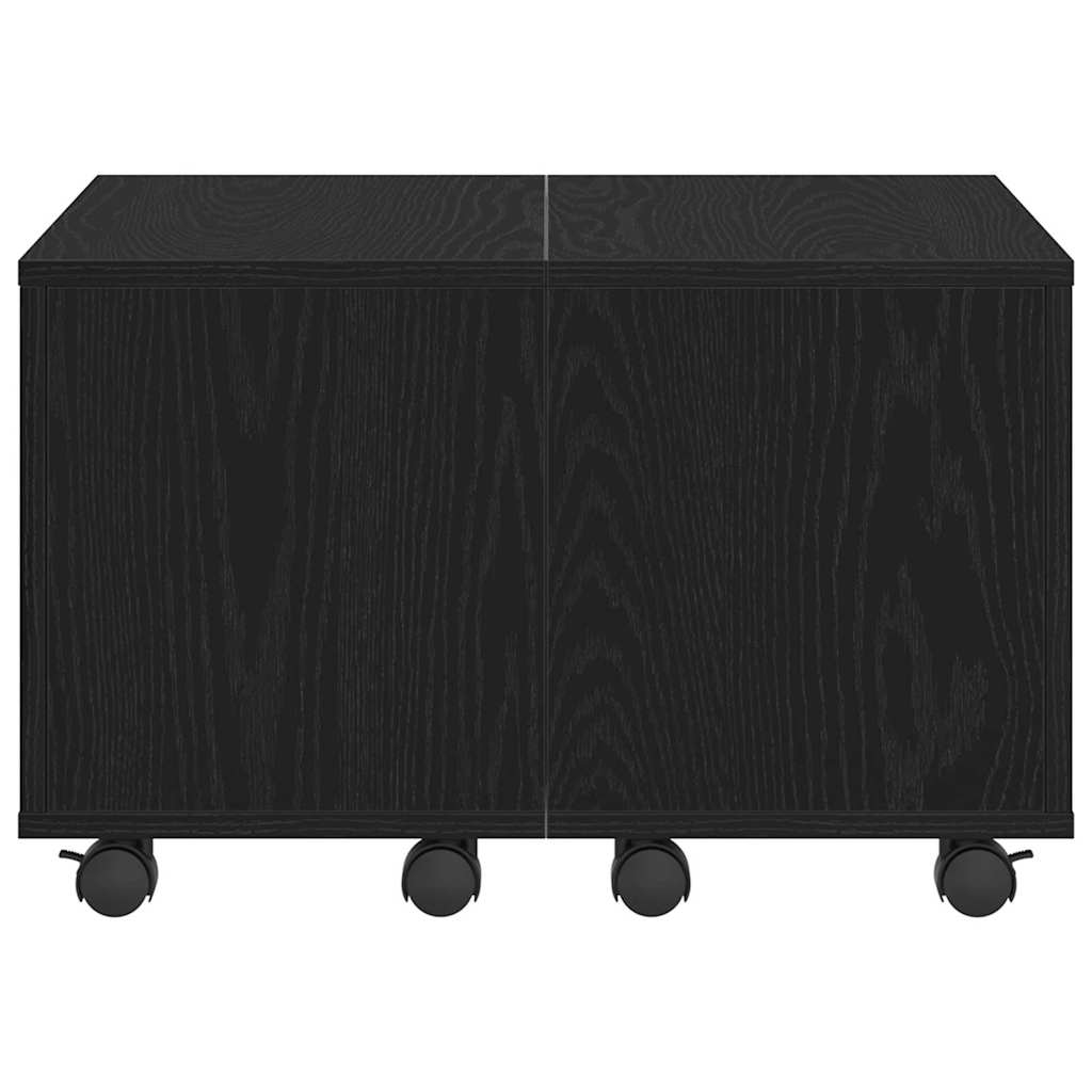 Sofabord Sort eg 60 x 60 x 38 cm Konstrueret træ