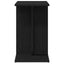 Sidebord Sort eg 50 x 30 x 50 cm Konstrueret træ