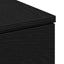 Sofabord Sort eg 90 x 60 x 31 cm Konstrueret træ