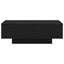 Sofabord Sort eg 90 x 60 x 31 cm Konstrueret træ