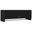 Garderobeskab Sort eg 100 x 32,5 x 35 cm Konstrueret træ