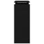 Konsolbord Sort eg 80 x 30 x 80 cm Konstrueret træ