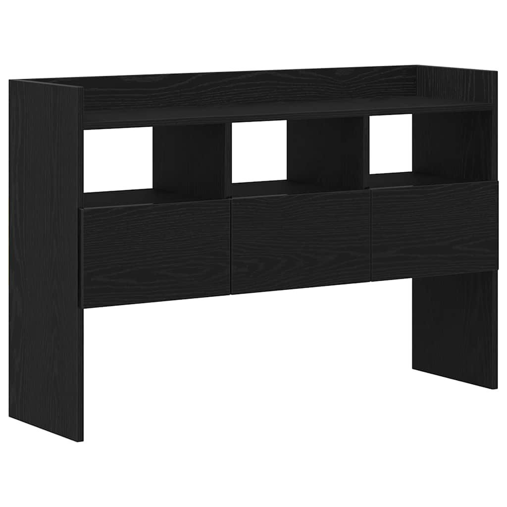 Sideboard Sort eg 105 x 30 x 70 cm Konstrueret træ
