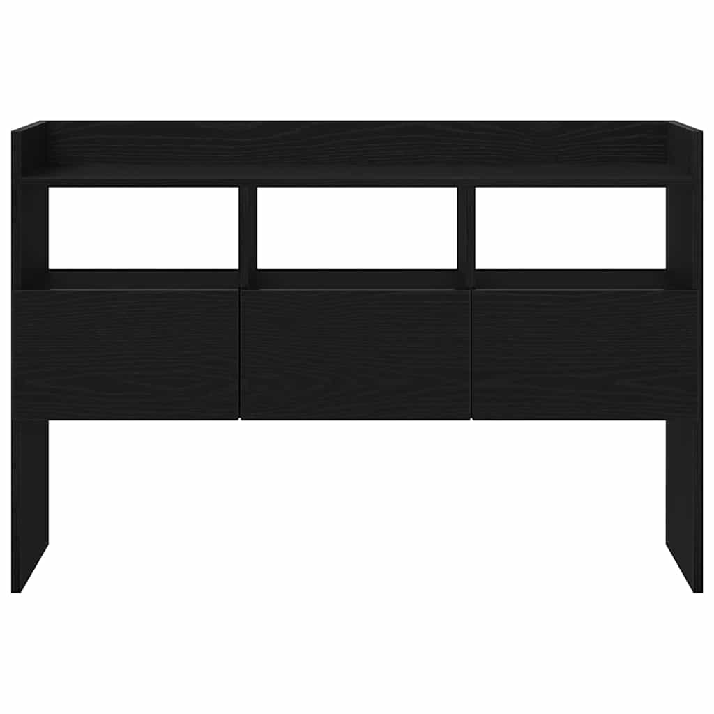 Sideboard Sort eg 105 x 30 x 70 cm Konstrueret træ