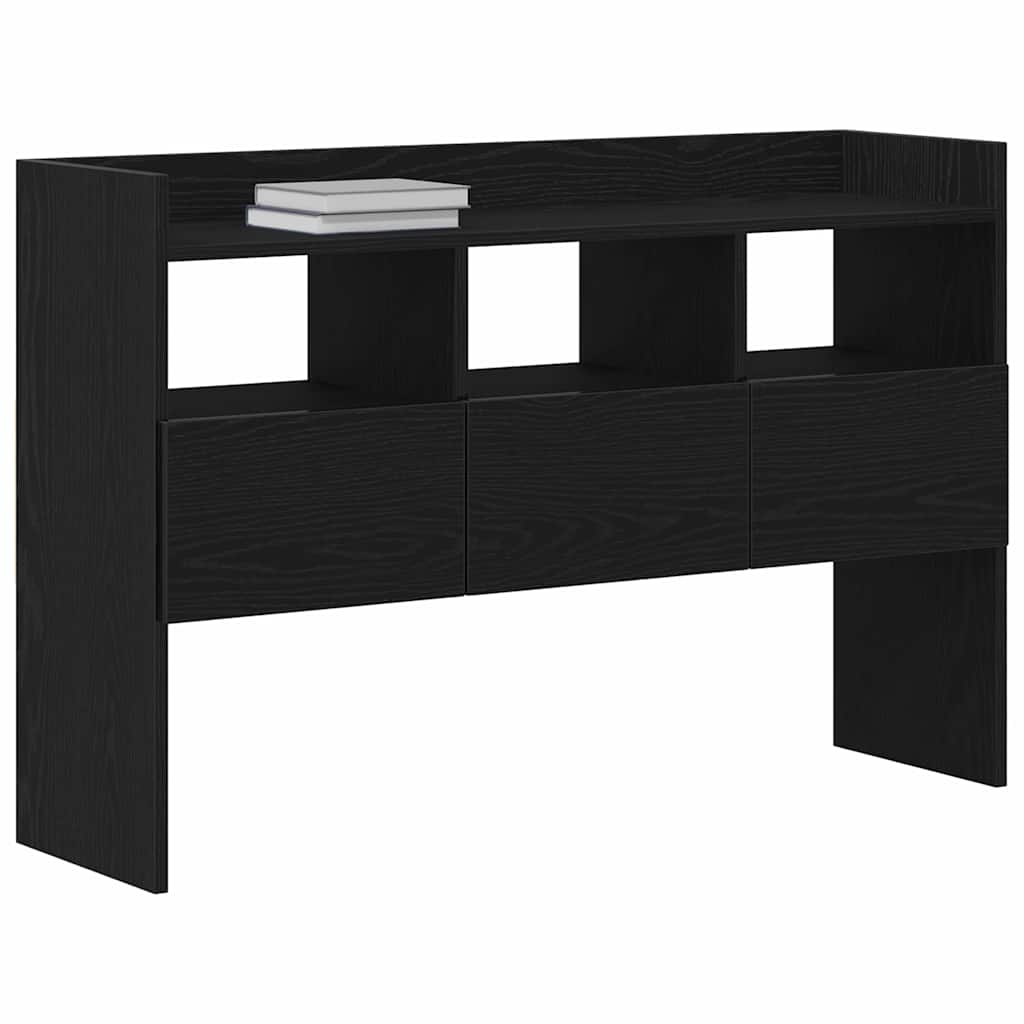 Sideboard Sort eg 105 x 30 x 70 cm Konstrueret træ