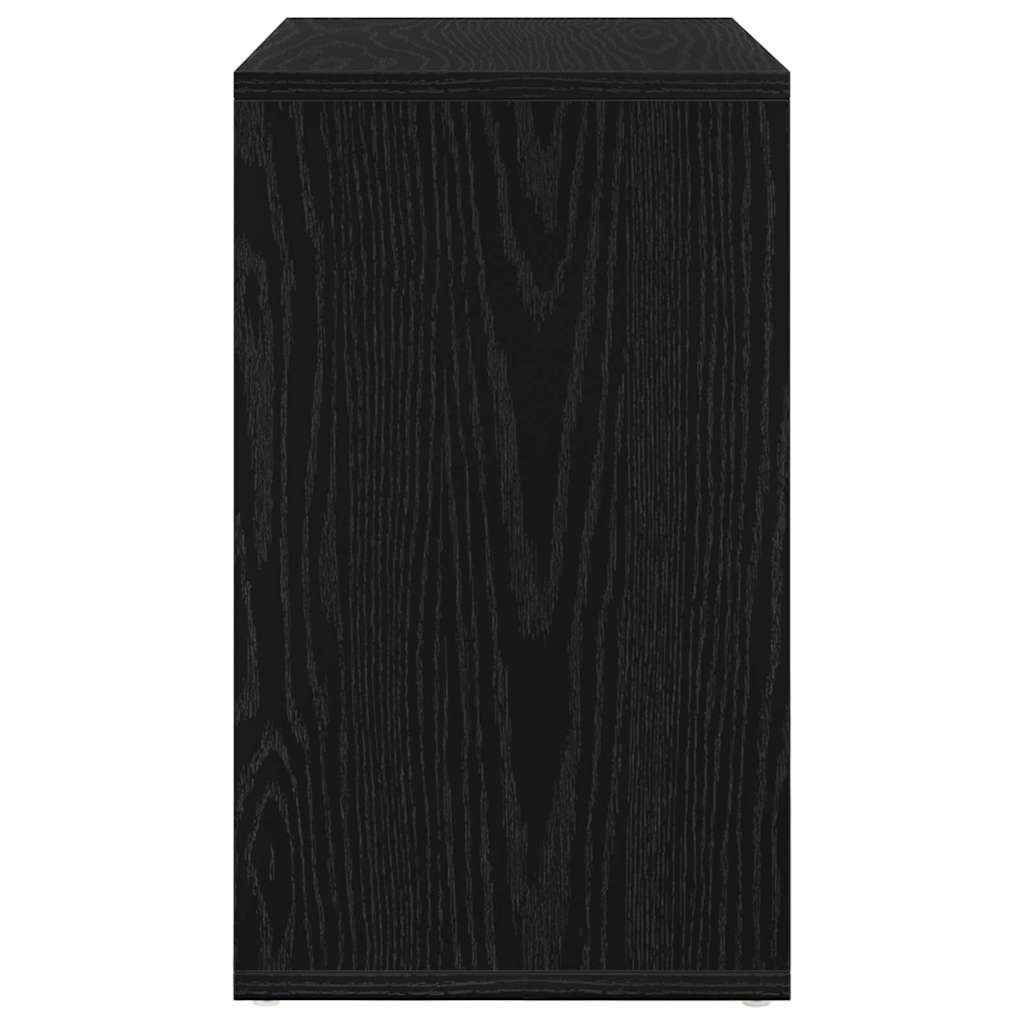 Nesting Bord 3 stk. Sort eg 55 x 30 x 50 cm Konstrueret træ