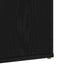 Sko skab med hylde Sort eg 60 x 35 x 70 cm Konstrueret træ