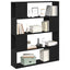 TV-møbelsæt Sort eg 100 x 24 x 124,5 cm Konstrueret træ