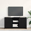 TV-skab Sort eg 102 x 37,5 x 52,5 cm Konstrueret træ