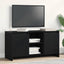 TV-skab Sort eg 102 x 37,5 x 52,5 cm Konstrueret træ