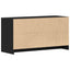TV-skab Sort eg 102 x 37,5 x 52,5 cm Konstrueret træ