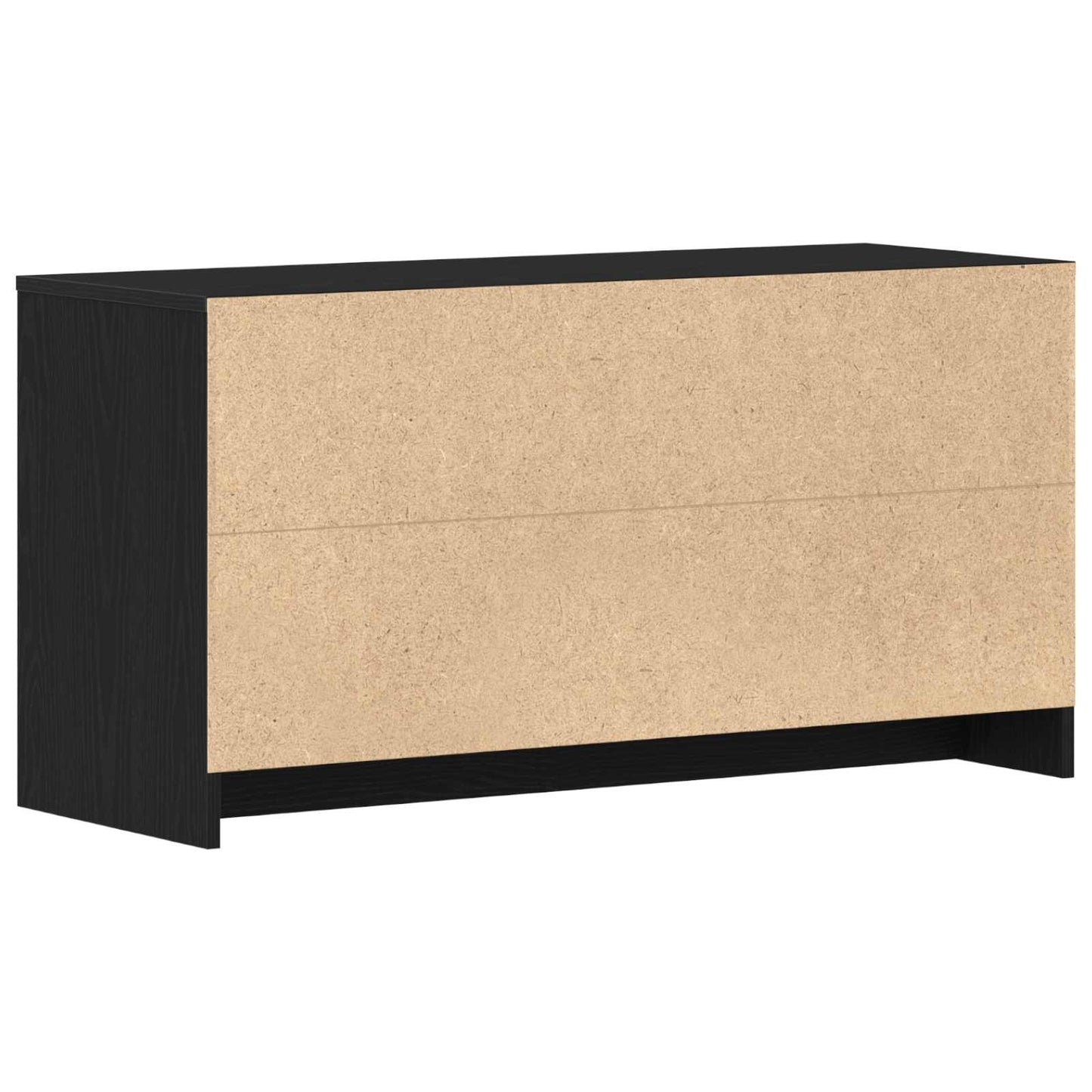 TV-skab Sort eg 102 x 37,5 x 52,5 cm Konstrueret træ