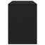 TV-skab Sort eg 102 x 37,5 x 52,5 cm Konstrueret træ