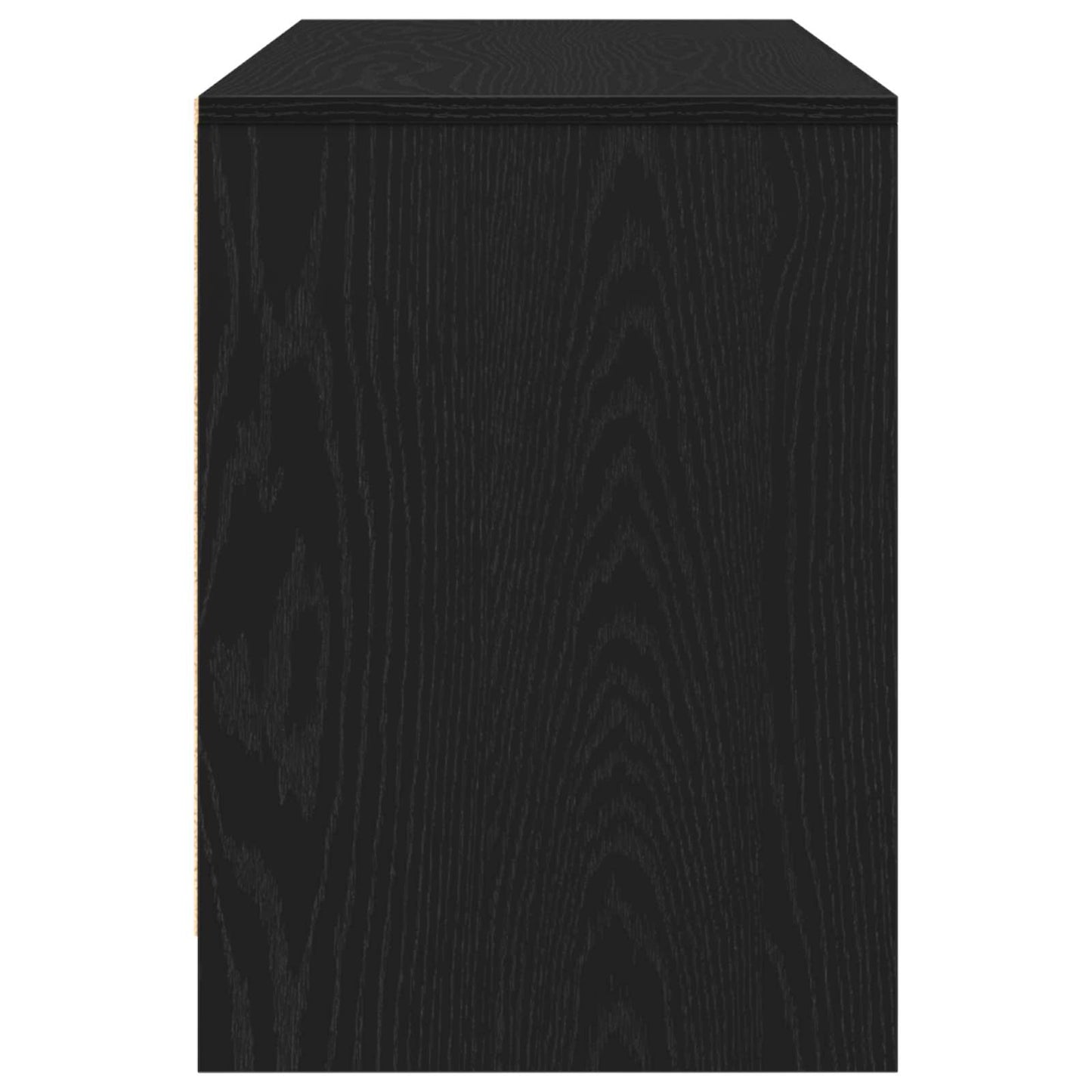 TV-skab Sort eg 102 x 37,5 x 52,5 cm Konstrueret træ