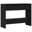 Konsolbord Sort eg 100 x 35 x 76,5 cm Konstrueret træ
