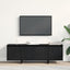TV-skab Sort eg 120 x 30 x 40,5 cm Konstrueret træ