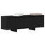 TV-skab Sort eg 120 x 30 x 40,5 cm Konstrueret træ