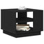 Sofabord Sort eg 55 x 55 x 42 cm Konstrueret træ
