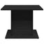 Sofabord Sort eg 55,5 x 55,5 x 40 cm Konstrueret træ