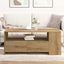 Sofabord Artisan Egetræ 102 x 55 x 43,5 cm Konstrueret træ