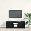 TV-skab Sort eg 102 x 32 x 35,5 cm Konstrueret træ