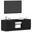 TV-skab Sort eg 102 x 32 x 35,5 cm Konstrueret træ
