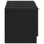 TV-skab Sort eg 102 x 32 x 35,5 cm Konstrueret træ