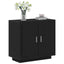 Sideboard Sort eg 80 x 40 x 75 cm Konstrueret træ