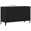 Sideboard med skuffe Sort eg 100 x 36 x 60 cm Konstrueret træ