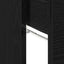 Konsolbord med skuffe Sort eg 30 x 36 x 75 cm Konstrueret træ