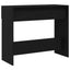 Konsolbord Sort eg 30 x 36 x 75 cm Konstrueret træ