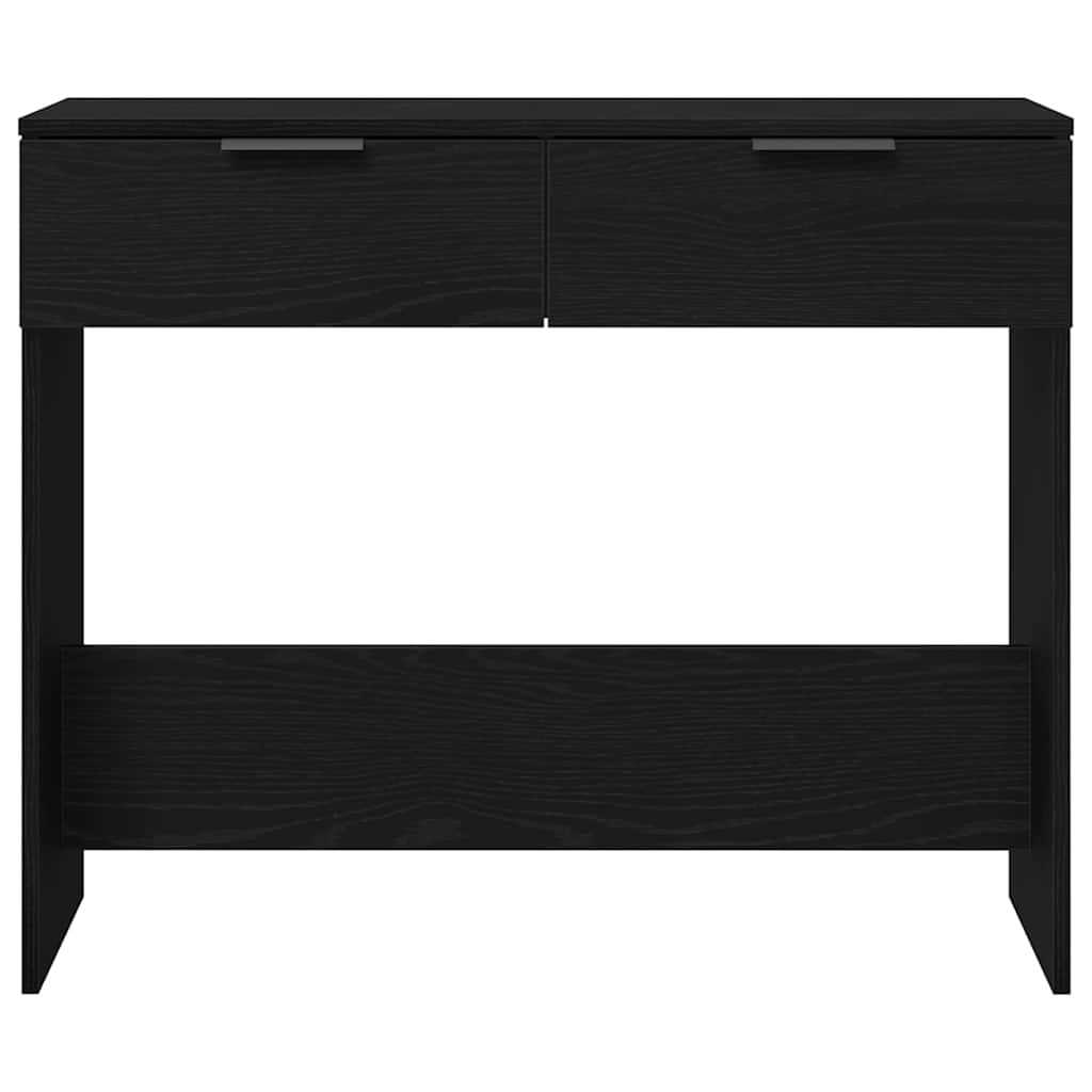 Konsolbord Sort eg 30 x 36 x 75 cm Konstrueret træ