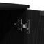 TV-skab Sort eg 102 x 35 x 36,5 cm Konstrueret træ