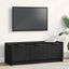 TV-skab Sort eg 102 x 35 x 36,5 cm Konstrueret træ