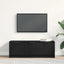 TV-skab Sort eg 102 x 35 x 36,5 cm Konstrueret træ